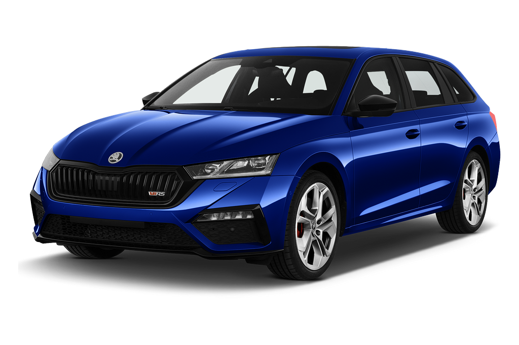 Skoda Octavia Combi (Baujahr 2020) RS 5 Türen seitlich vorne