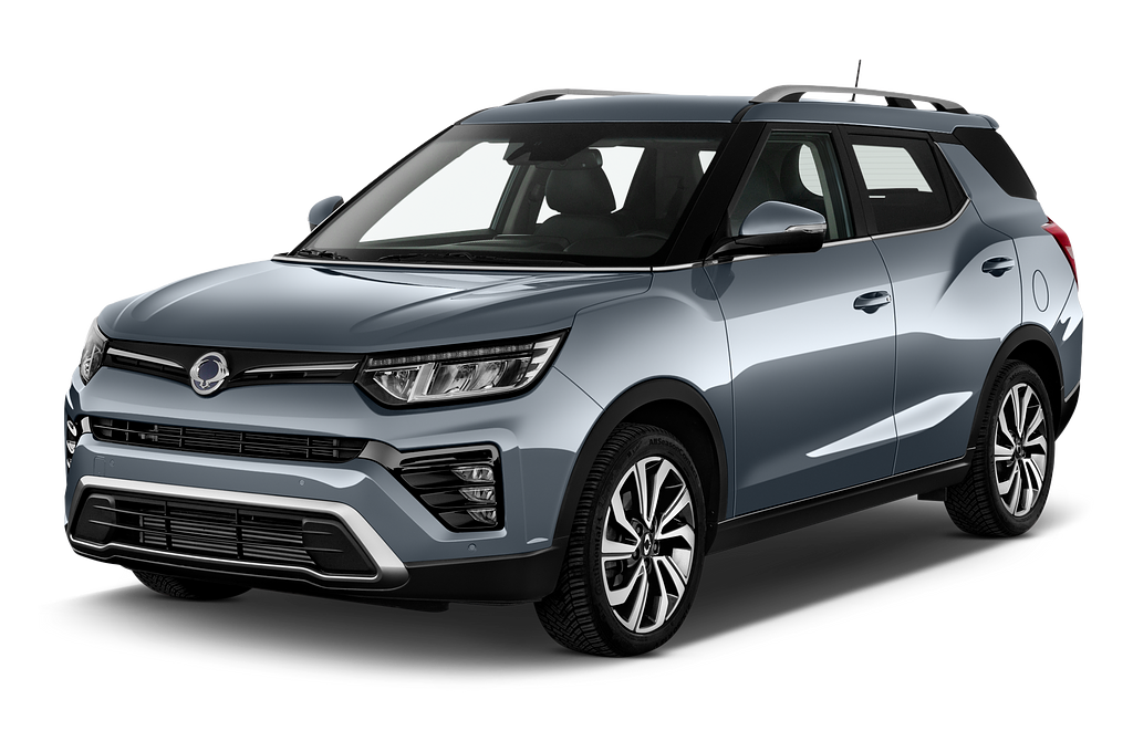 Ssangyong Grand Tivoli (Baujahr 2022) Sapphire 5 Türen seitlich vorne