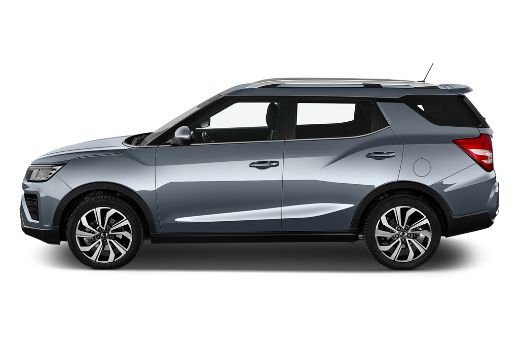 Ssangyong Grand Tivoli (Baujahr 2022) Sapphire 5 Türen Seitenansicht