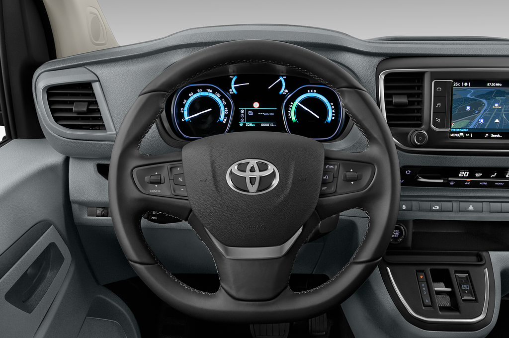 Toyota Proace EV (Baujahr 2023) Comfort 4 Türen Lenkrad