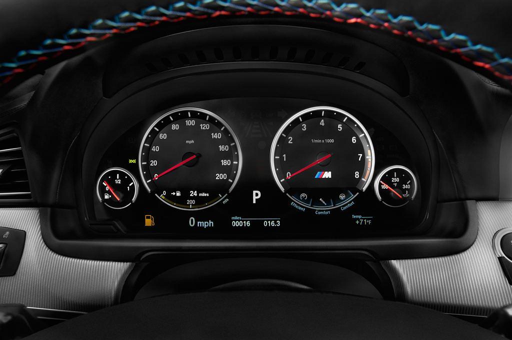 BMW M5 (Baujahr 2013) M5 4 Türen Tacho und Fahrerinstrumente