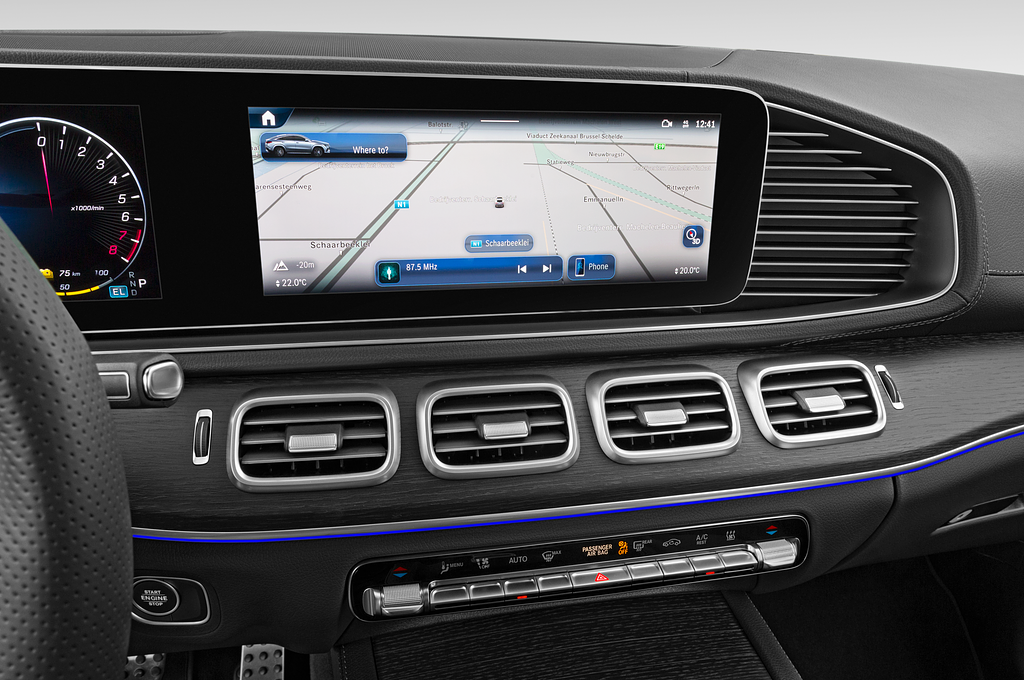 Mercedes GLE Coupe PHEV (Baujahr 2023) 400e AMG Line 5 Türen Mittelkonsole