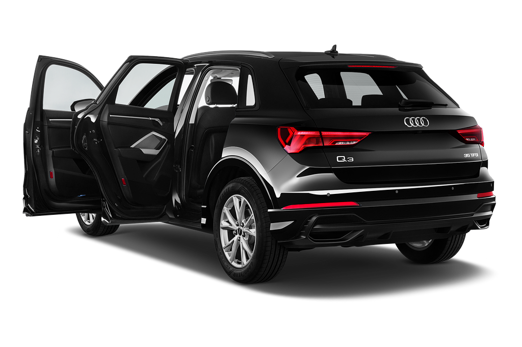 Audi Q3 (Baujahr 2023) S Line 5 Türen Tür geöffnet