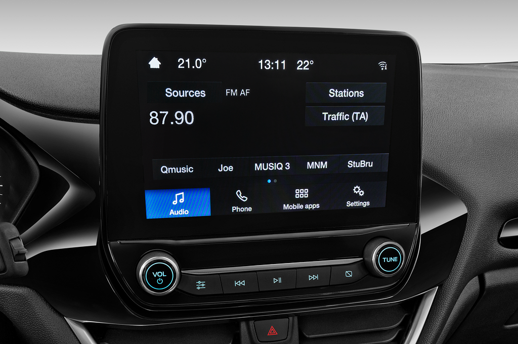 Ford Fiesta (Baujahr 2023) Titanium 5 Türen Radio und Infotainmentsystem