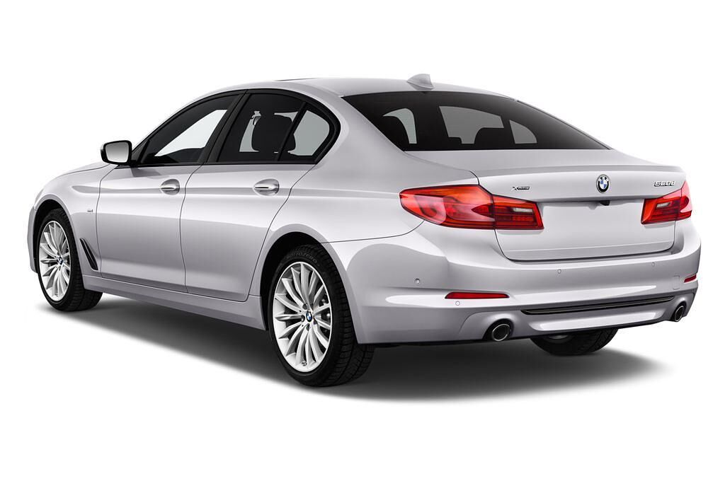 BMW 5 Series (Baujahr 2017) Sport Line 4 Türen seitlich hinten