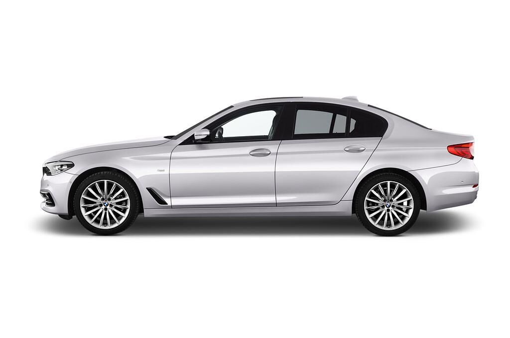 BMW 5 Series (Baujahr 2017) Sport Line 4 Türen Seitenansicht