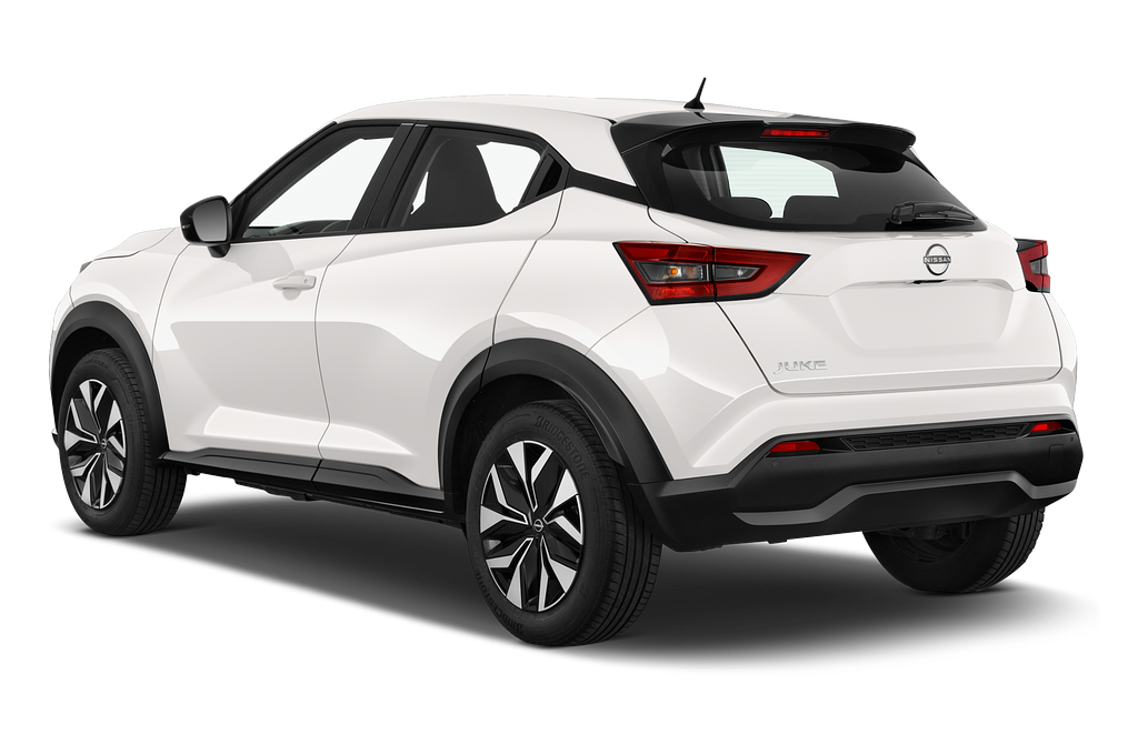 Nissan Juke (Baujahr 2023) Acenta 5 Türen seitlich hinten