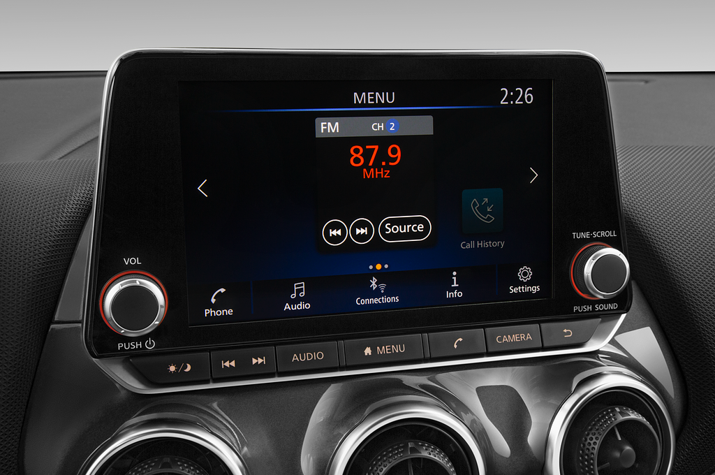 Nissan Juke (Baujahr 2023) Acenta 5 Türen Radio und Infotainmentsystem
