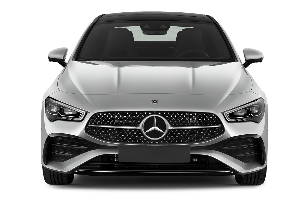 Mercedes CLA Coupe (Baujahr 2024) 250 e AMG Line 4 Türen Frontansicht