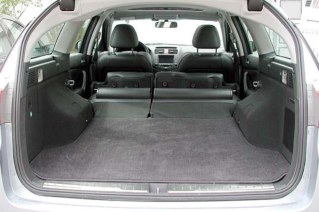 Ganz schön viel Platz: Maximal 1.657 Liter Stauraum bietet der Accord Tourer