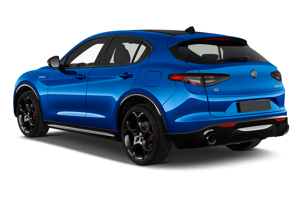 Alfa Romeo Stelvio (Baujahr 2023) Veloce 5 Türen seitlich hinten