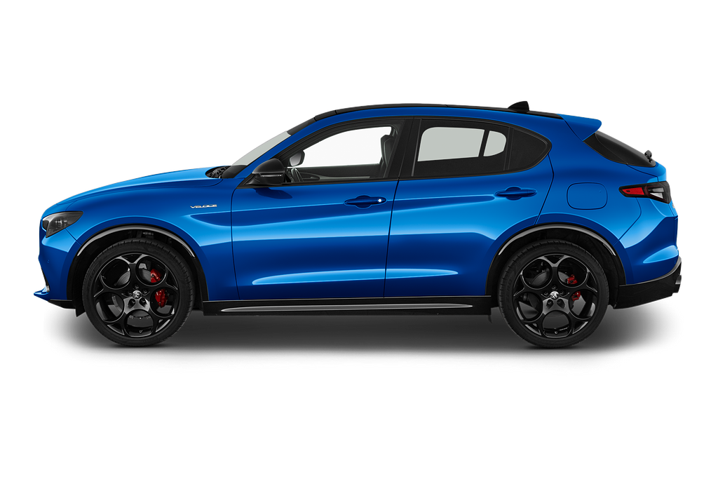 Alfa Romeo Stelvio (Baujahr 2023) Veloce 5 Türen Seitenansicht