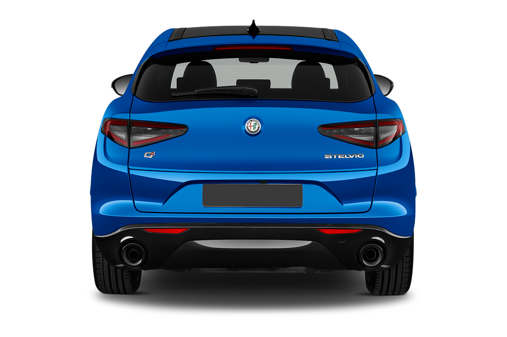 Alfa Romeo Stelvio (Baujahr 2023) Veloce 5 Türen Heckansicht