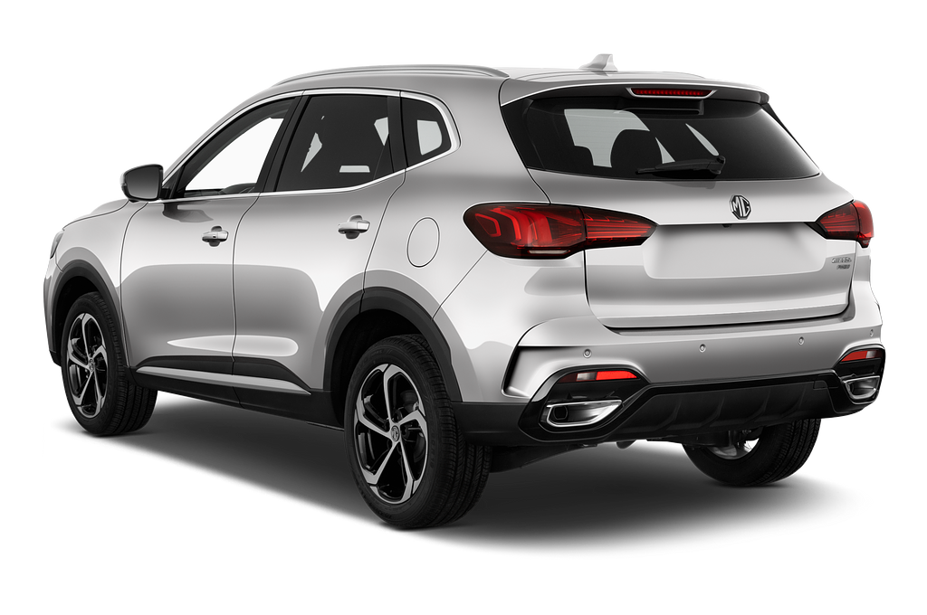 MG EHS (Baujahr 2023) PHEV Luxury 5 Türen seitlich hinten
