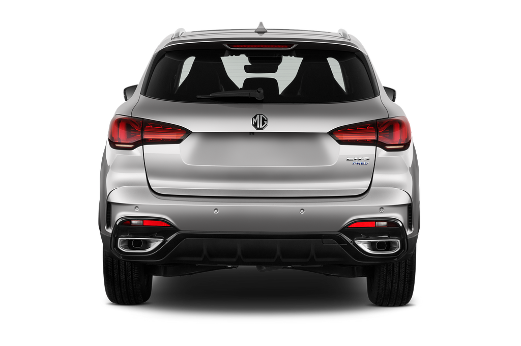MG EHS (Baujahr 2023) PHEV Luxury 5 Türen Heckansicht