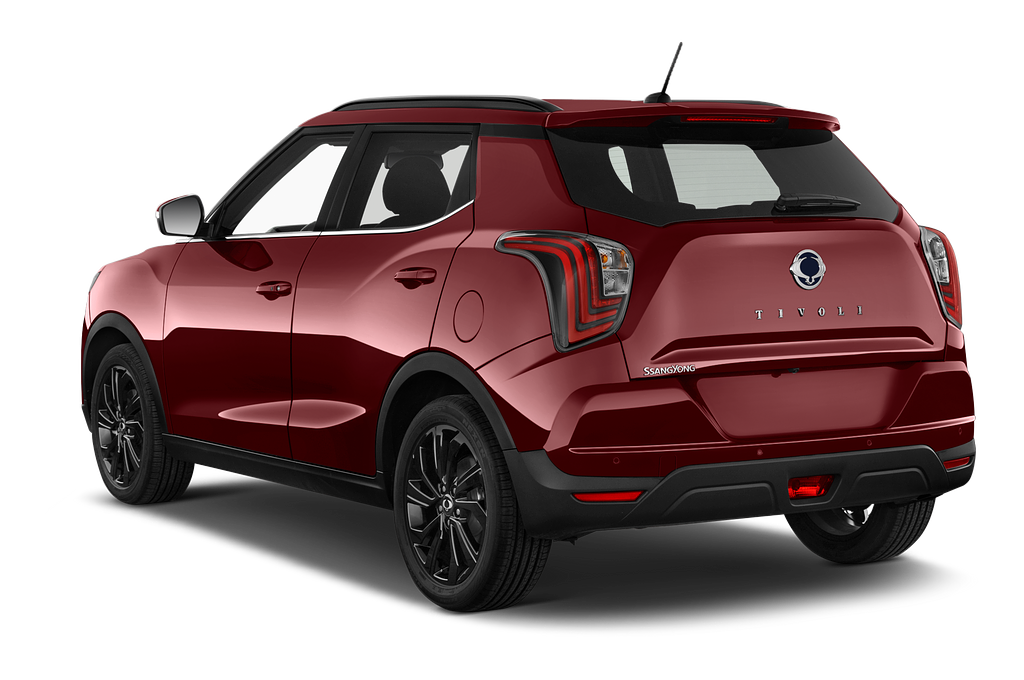 Ssangyong Tivoli (Baujahr 2023) Blackline 5 Türen seitlich hinten