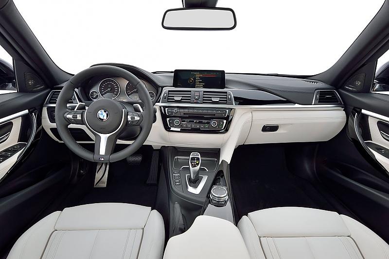 BMW 340i Modellpflege - kaum geändertes Cockpit