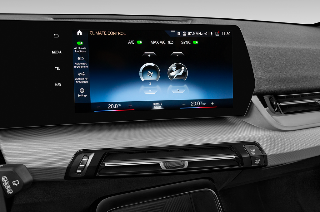 BMW X1 Plug-in Hybrid (Baujahr 2023) Base 5 Türen Temperatur und Klimaanlage