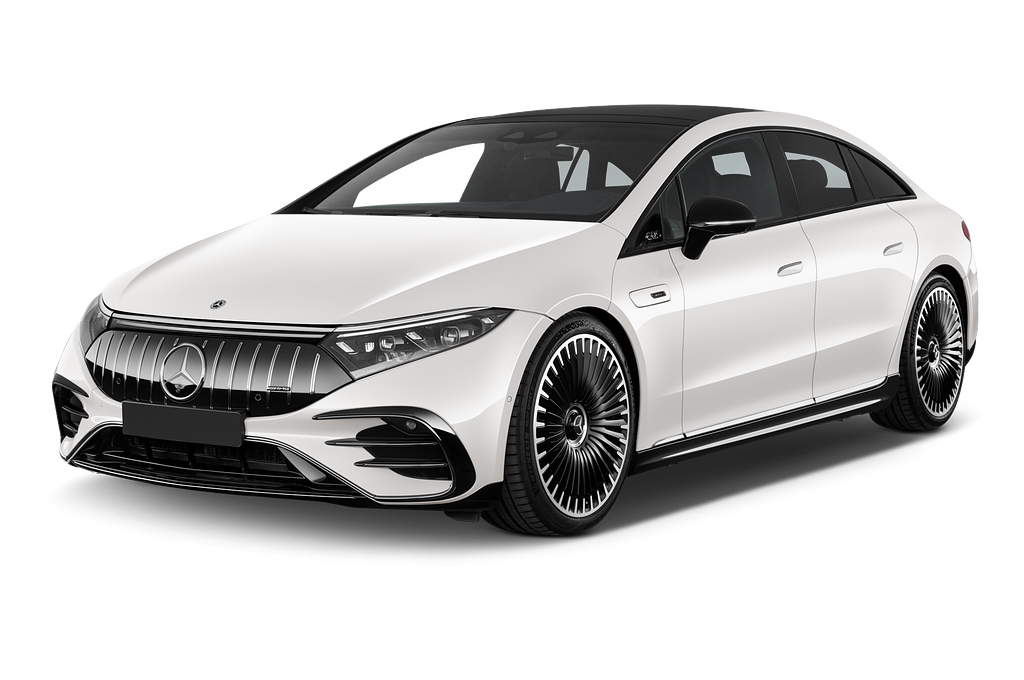 Mercedes EQS (Baujahr 2023) AMG 53 5 Türen seitlich vorne