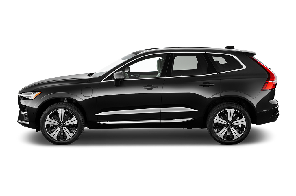 Volvo XC60 Recharge (Baujahr 2023) Plus Bright 5 Türen Seitenansicht