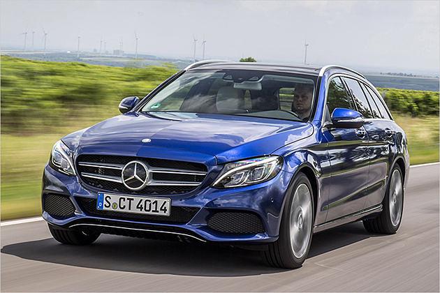 Bis zu 4.000 Euro Unterschied liegen zwischen dem Mercedes C-Klasse T-Modell (Bild) und dem CLA Shooting Brake