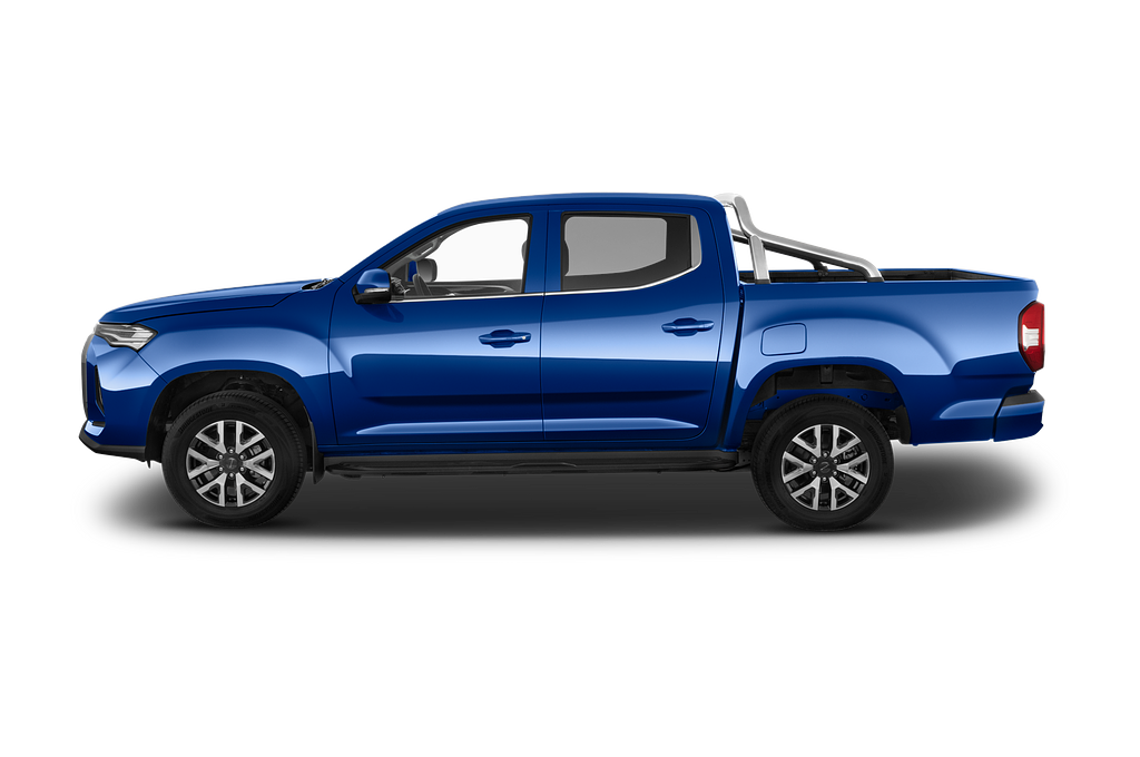 Maxus T90 EV (Baujahr 2023) Elite Crew Cab 4 Türen Seitenansicht