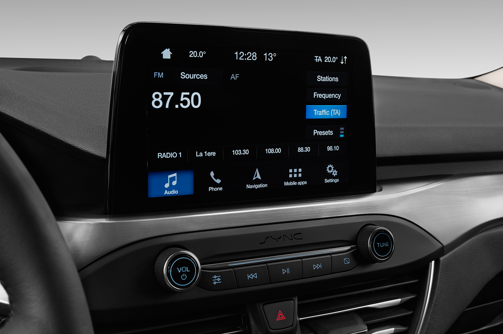 Ford Focus (Baujahr 2023) Titanium 5 Türen Radio und Infotainmentsystem