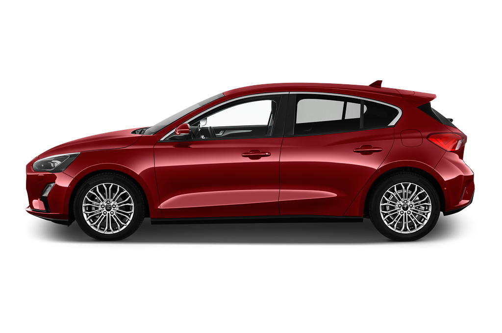 Ford Focus (Baujahr 2023) Titanium 5 Türen Seitenansicht