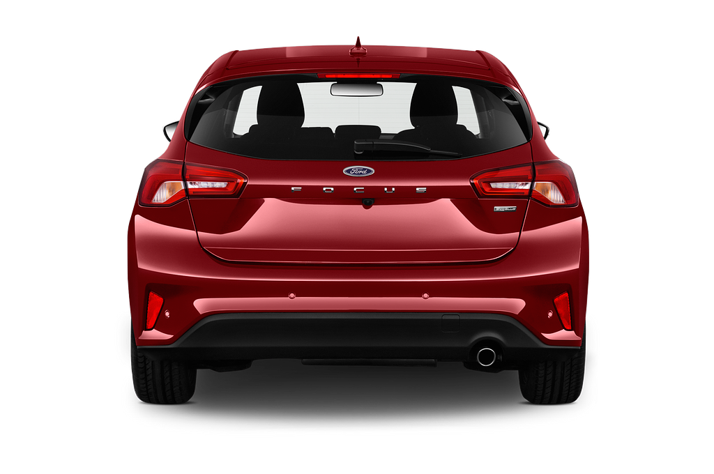 Ford Focus (Baujahr 2023) Titanium 5 Türen Heckansicht