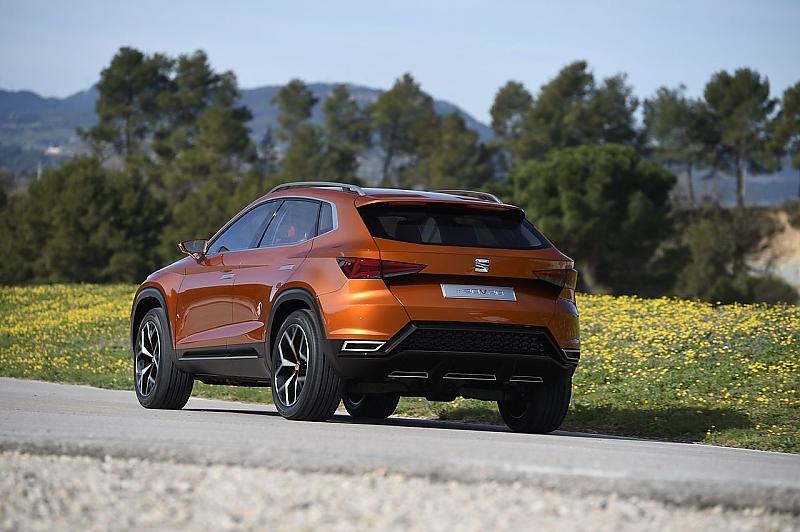 Der Seat Veinte-Veinte teilt sich die Technik mit dem kommenden Tiguan