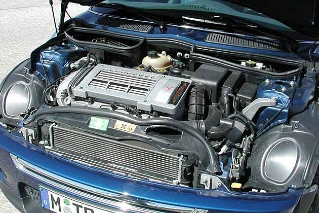 Unter Druck: Der 1,6-Liter-Motor hat einen geänderten Kompressor