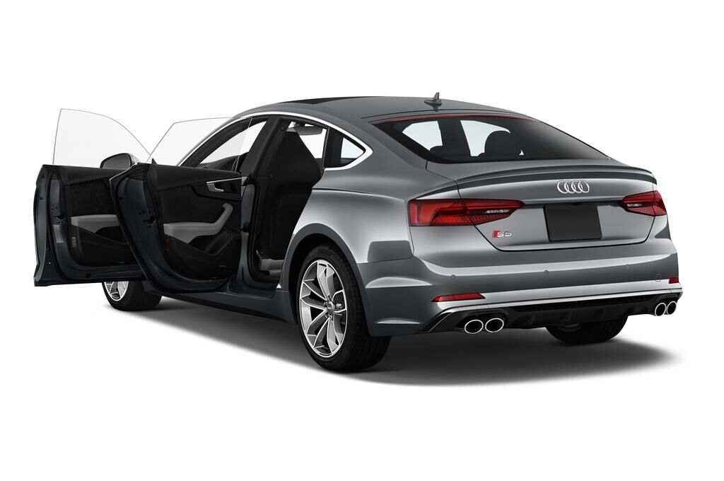 Audi S5 Sportback (Baujahr 2018) - 5 Türen Tür geöffnet