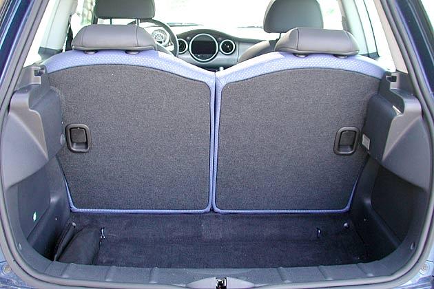 Der Stauraum ist nicht üppig