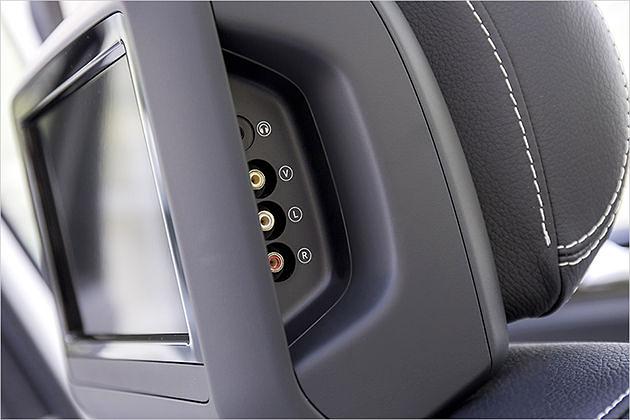 Gegen Aufpreis gibt es ein Fond-Entertainmentsystem