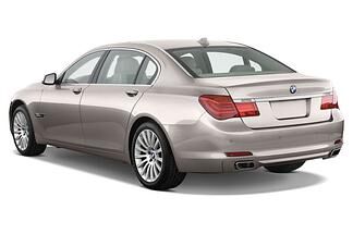 BMW 7 Series (Baujahr 2010) 750Li 4 Türen seitlich hinten