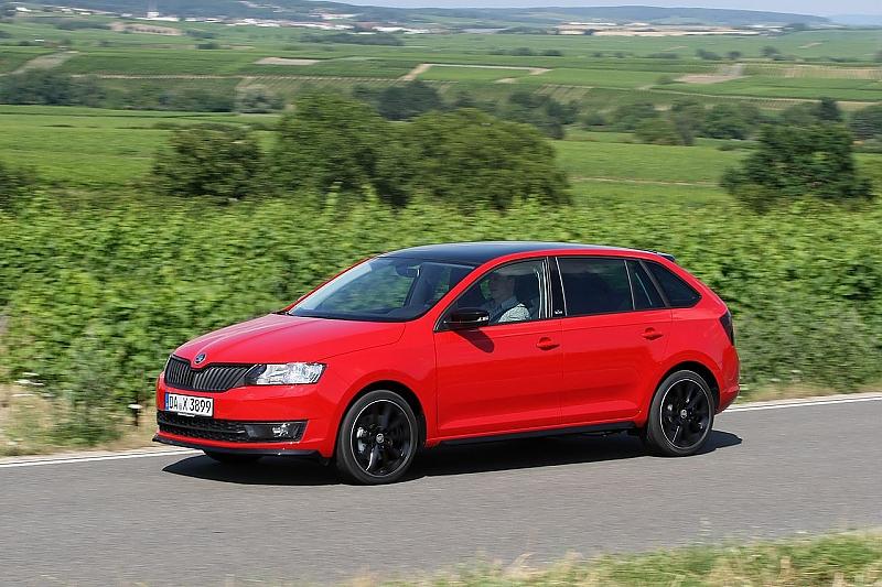 Beim Skoda Rapid Spaceback Monte Carlo haben die Passagiere auch im Fond viel Platz