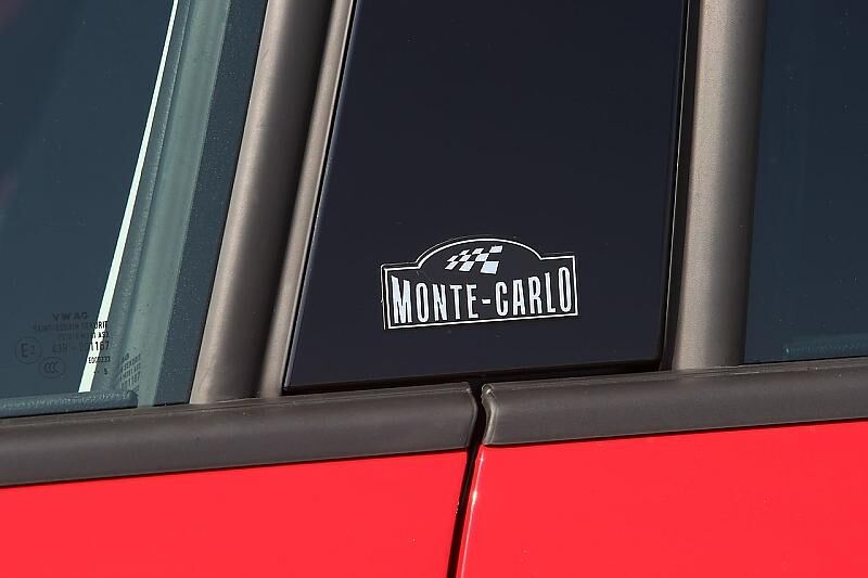 Das Monte Carlo Logo befindet sich auf der B-Säule