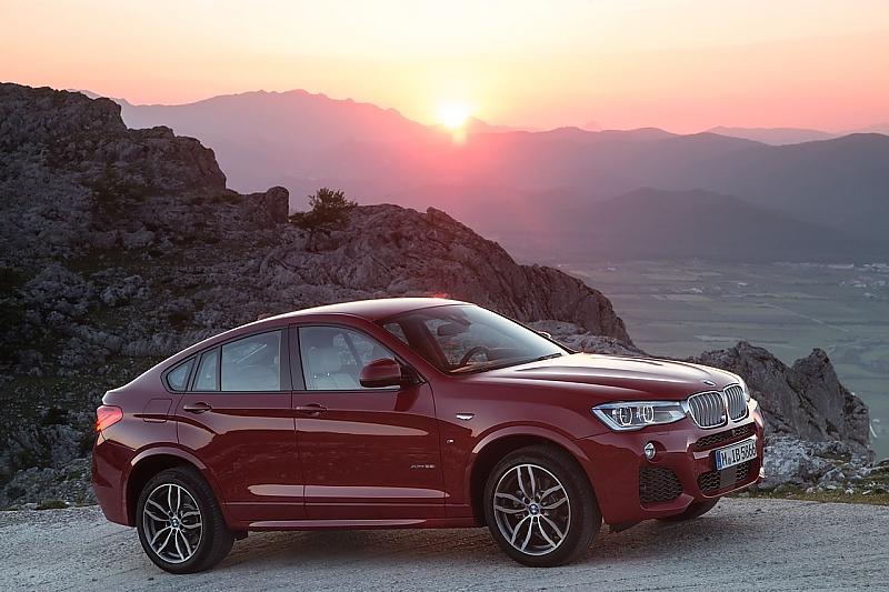 Mit einer Länge von 4,67 Metern ist der BMW X4 kein schmächtiger Geselle