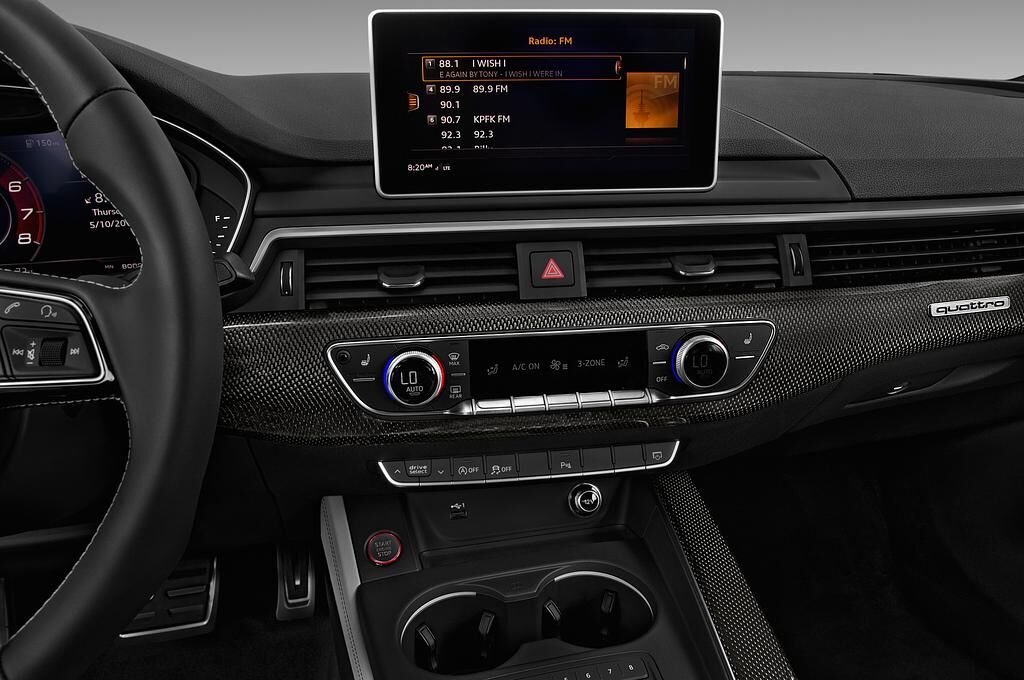 Audi S5 Sportback (Baujahr 2018) - 5 Türen Radio und Infotainmentsystem