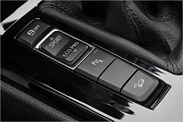 Über einen Schalter können diverse Fahrmodi gewählt werden