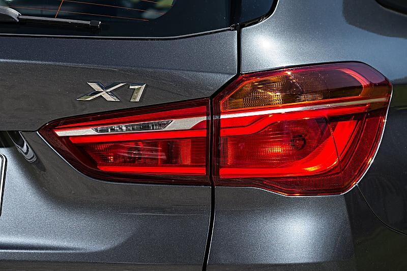 BMW X1 xDrive 25i - hinten gibt es keine LED-Technik