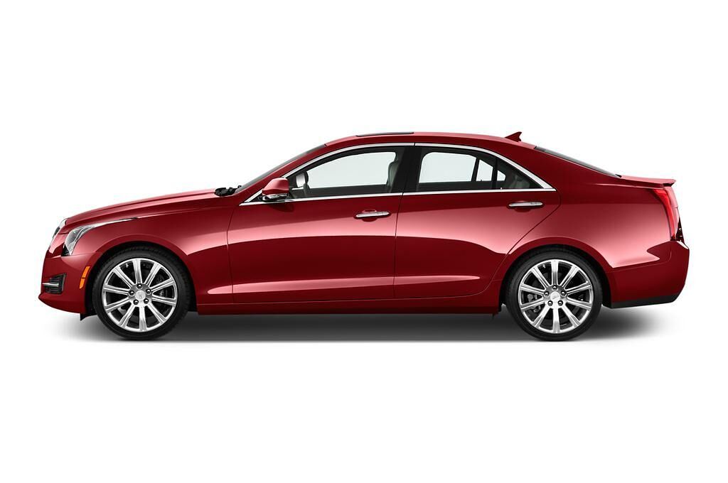 Cadillac ATS (Baujahr 2015) Premium 4 Türen Seitenansicht