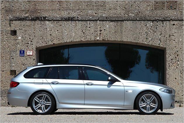 4,90 Meter lang: Der M550d ist als Touring eine Größen-Ansage