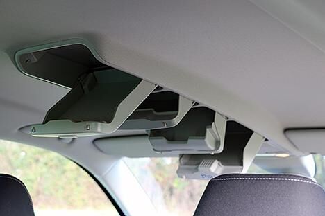 ...und jede Menge Staufächer.