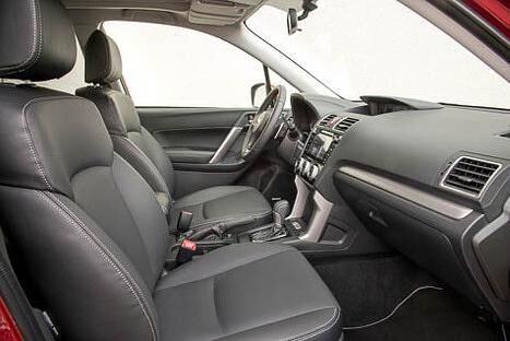 Durabel. Alle Kunststoffverkleidungen im Innenraum des Subaru Forester sind leicht zu reinigen und verzeihen auch mal einen robusten Umgang.