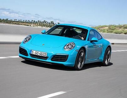 Der neue Porsche 911 mit überarbeiteter Front.