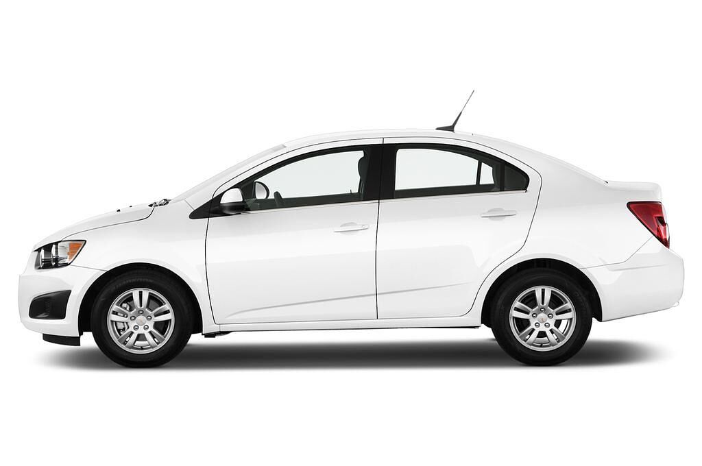 Chevrolet Aveo (Baujahr 2012) LT+ 4 Türen Seitenansicht