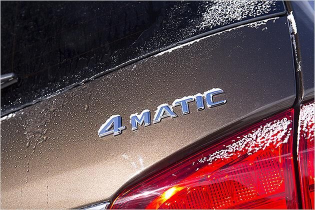 Das Allradsystem 4Matic ist beim GLS stets serienmäßig