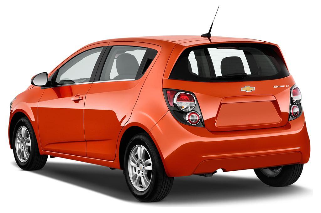 Chevrolet Aveo (Baujahr 2012) LT+ 5 Türen seitlich hinten