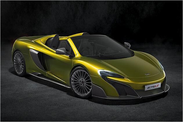 675 PS, 1.270 Kilo, 326 km/h, kein Dach: Sagen Sie Hallo zum neuen McLaren 675LT Spider
